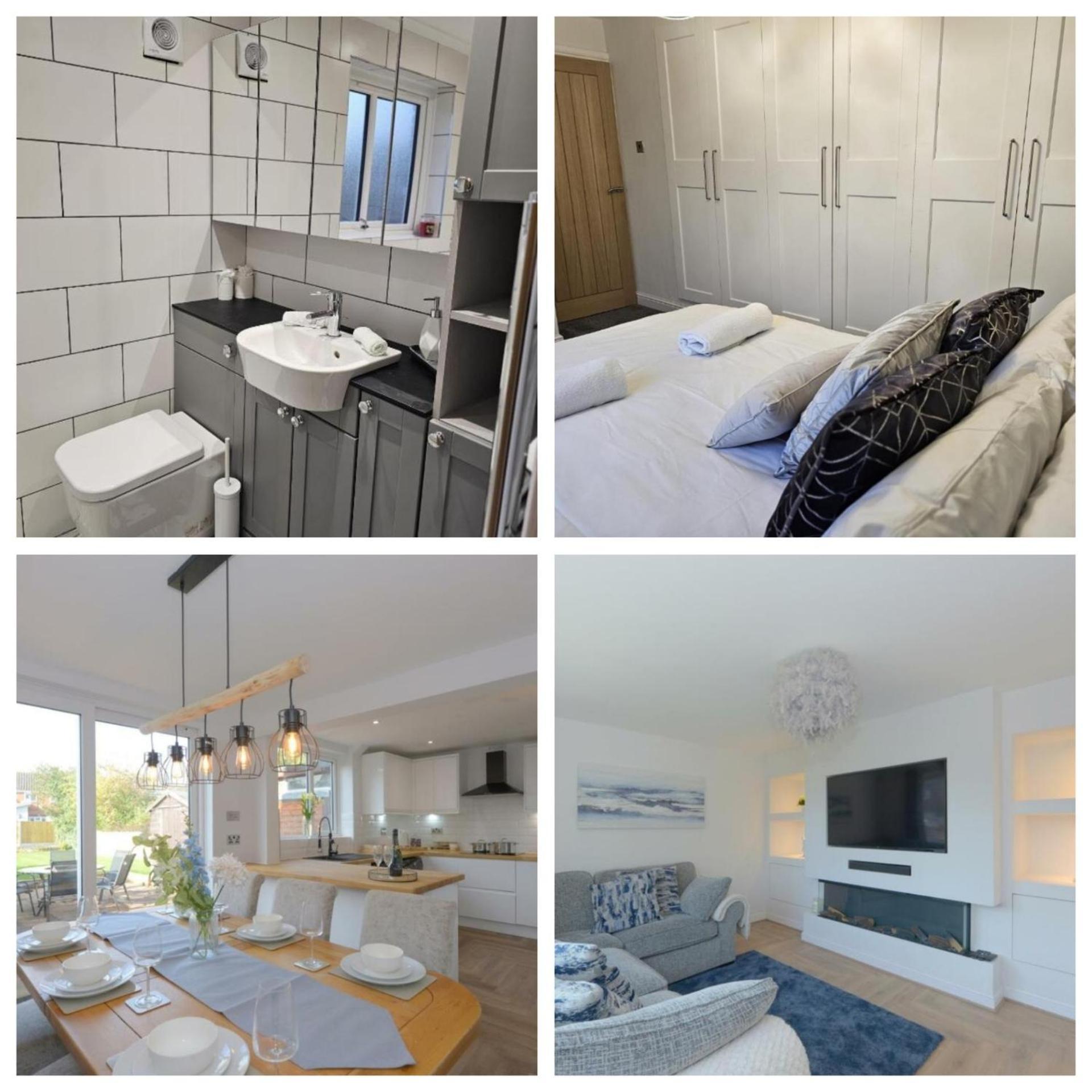 שרוסברי Modern 3 Bedroom Property With Free Driveway Parking By Shire Stays מראה חיצוני תמונה